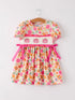 autumn-halloween-thanksgiving-pumpkin-embroidery-smock-floral-girls-dress Rylee Faith Designs - Sophia's StyleDress-1